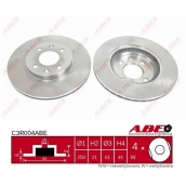 Тормозной диск передний ABE C3R004ABE ,8200171765 (11450)