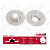 Тормозной диск передний ABE C3X017ABE ,05 69 026 (03789)